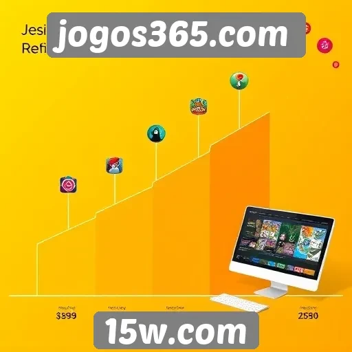 Evolução do design de interface do jogos365